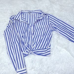 Long Sleeve Crop Top